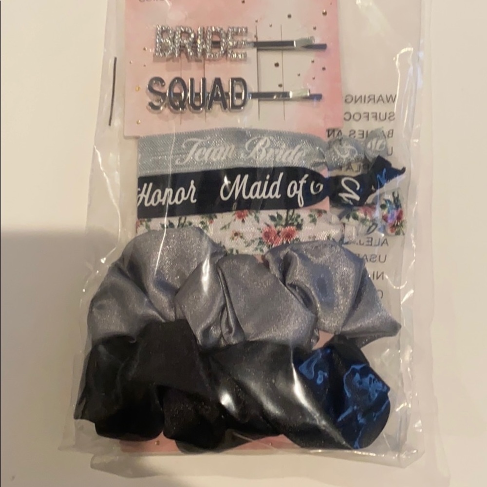 Bride 7 piece hair set